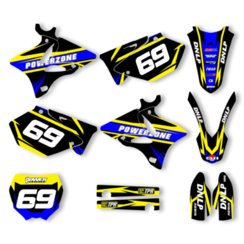 SPACE Custom Motorcycle Graphics Background Decal for YAMAHA YZ125 250 2002 2003 2004 2005 2006 2007 2008-2014Stickers Kits 006
SPACE Custom Motorcycle Graphics Background Decal for YAMAHA YZ125 250 2002 2003 2004 2005 2006 2007 2008-2014Stickers Kits 006