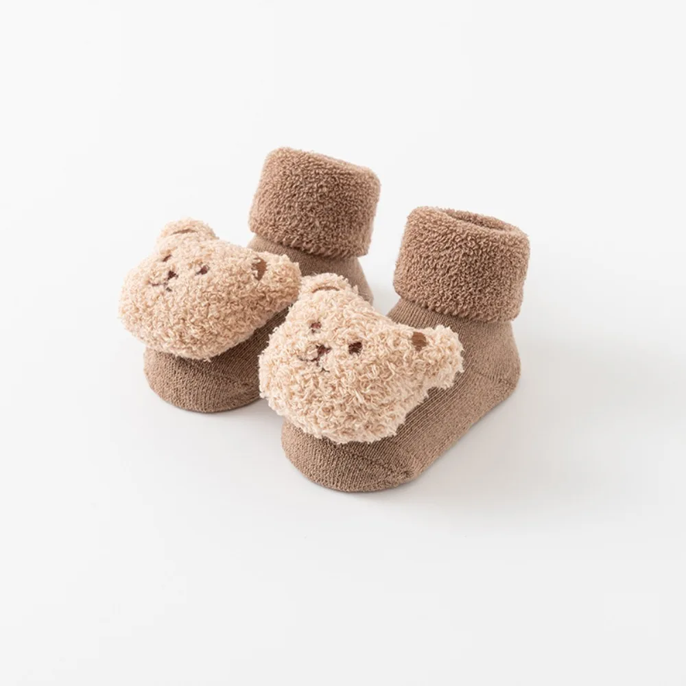 Thickening Combed Cotton Winter Soft Cotton Bear Socks Little Bear Antiskid Newborn Toddler Sock Plush Anti Slip Soled Sock Boy
Thickening Combed Cotton Winter Soft Cotton Bear Socks Little Bear Antiskid Newborn Toddler Sock Plush Anti Slip Soled Sock Boy