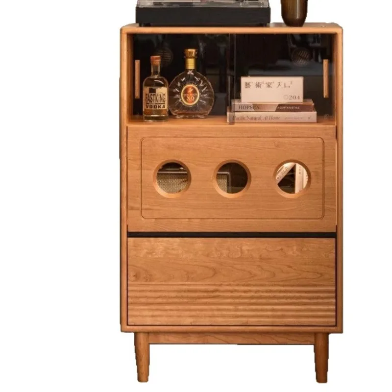 Side Cabinet Living Room Antique Storage Locker Retro Display Cabinet Walnut Standing Cabinet Nordic Cherry Storage Cabinet
Side Cabinet Living Room Antique Storage Locker Retro Display Cabinet Walnut Standing Cabinet Nordic Cherry Storage Cabinet