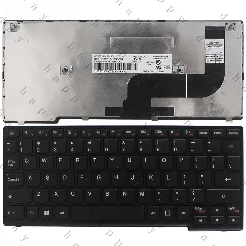 Y+ Y+ For Lenovo Ideapad 25210801 MP-12U13US-686 PK131BV1A07 US laptop Keyboard
Y+ Y+ For Lenovo Ideapad 25210801 MP-12U13US-686 PK131BV1A07 US laptop Keyboard