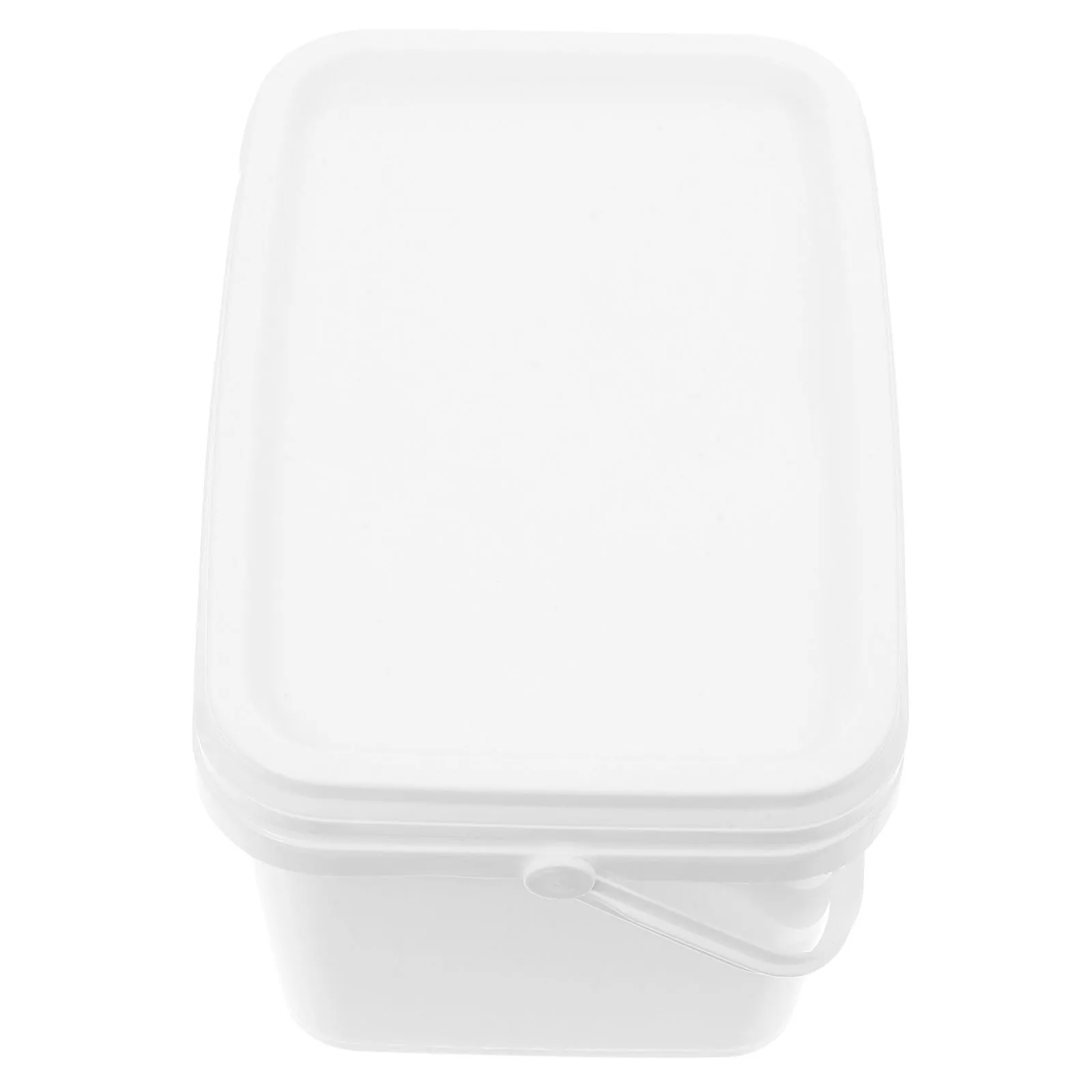 White 0.8 Hand-Held Square Handheld Wide Mouth Container Lid Painting Bucket PP Storage Paint Bucket Pigment Paint
White 0.8 Hand-Held Square Handheld Wide Mouth Container Lid Painting Bucket PP Storage Paint Bucket Pigment Paint