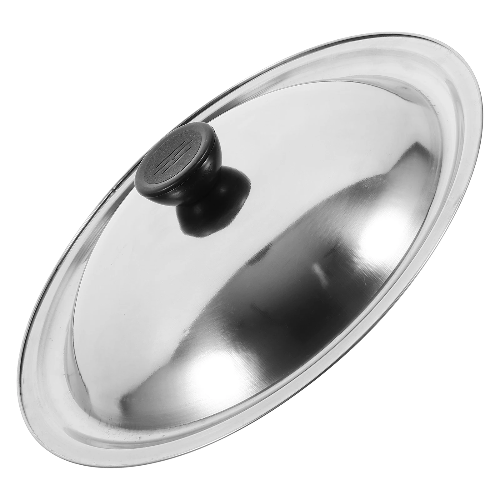 Stainless Steel Pot Lid Large Size Universal Kitchen Pan Cover Bakelite Knob Easy Clean Replacement Cooking Supply
Stainless Steel Pot Lid Large Size Universal Kitchen Pan Cover Bakelite Knob Easy Clean Replacement Cooking Supply