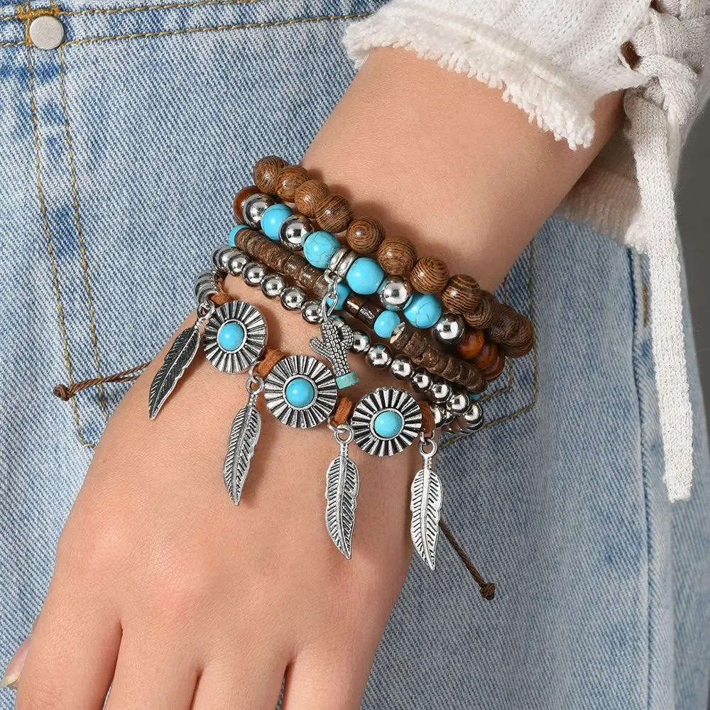 4pcs/set Multilayer Crystal Stone Bracelet Trendying Charm Bohemian Stackable Bracelets Stretch Colorful Bohemian Bead Bracelets
4pcs/set Multilayer Crystal Stone Bracelet Trendying Charm Bohemian Stackable Bracelets Stretch Colorful Bohemian Bead Bracelets
