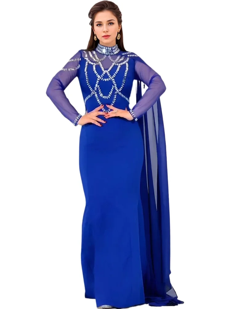 2025 African Dresses for Women Spring Autumn Africa Clothing Muslim Long Maxi Dress Fashion Diamonds Dress for Lady Outfits
2025 African Dresses for Women Spring Autumn Africa Clothing Muslim Long Maxi Dress Fashion Diamonds Dress for Lady Outfits
