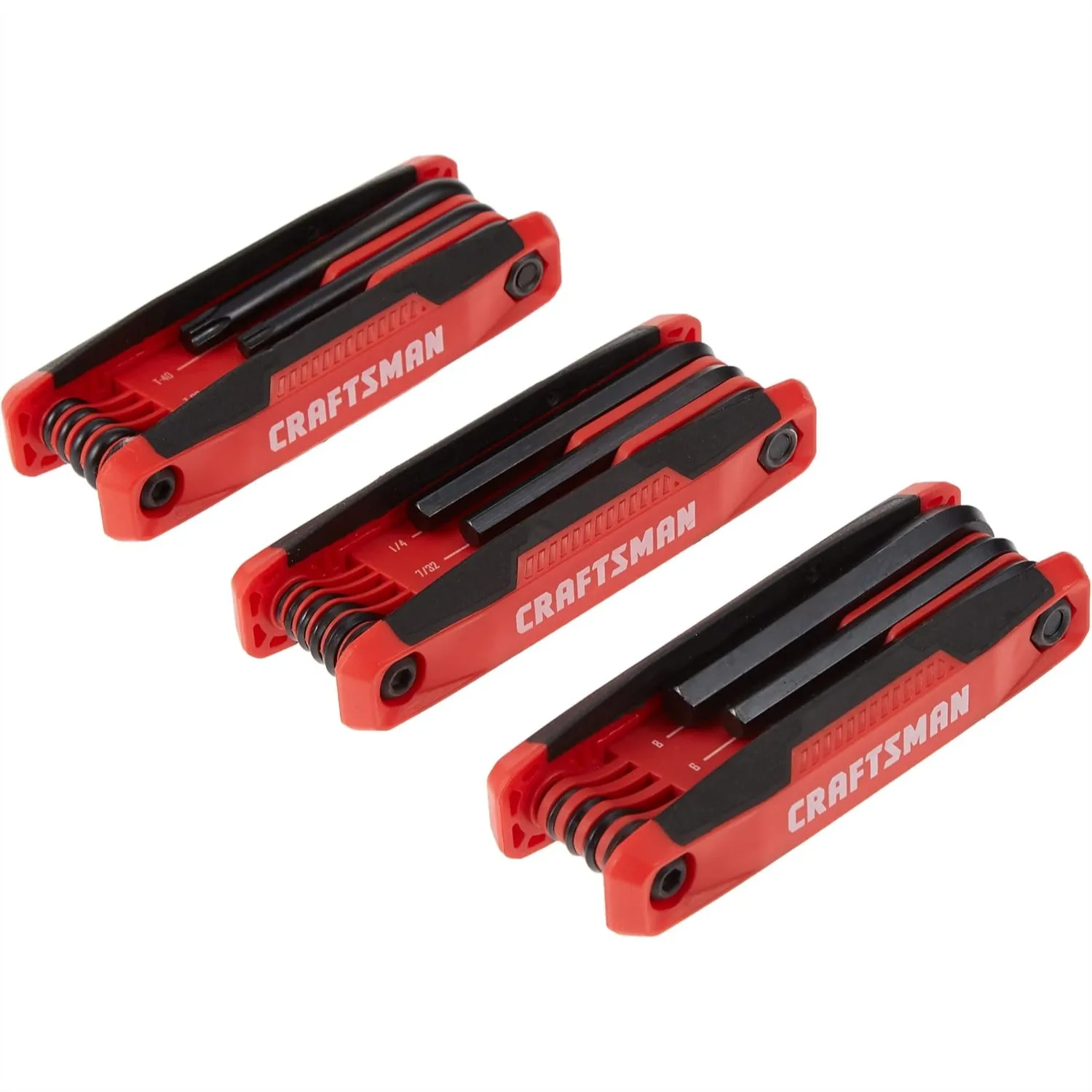 Craftsman Hex Key Set 25-Piece Folding Allen Wrench with Rubber Grip for Bike Repair
Craftsman Hex Key Set 25-Piece Folding Allen Wrench with Rubber Grip for Bike Repair