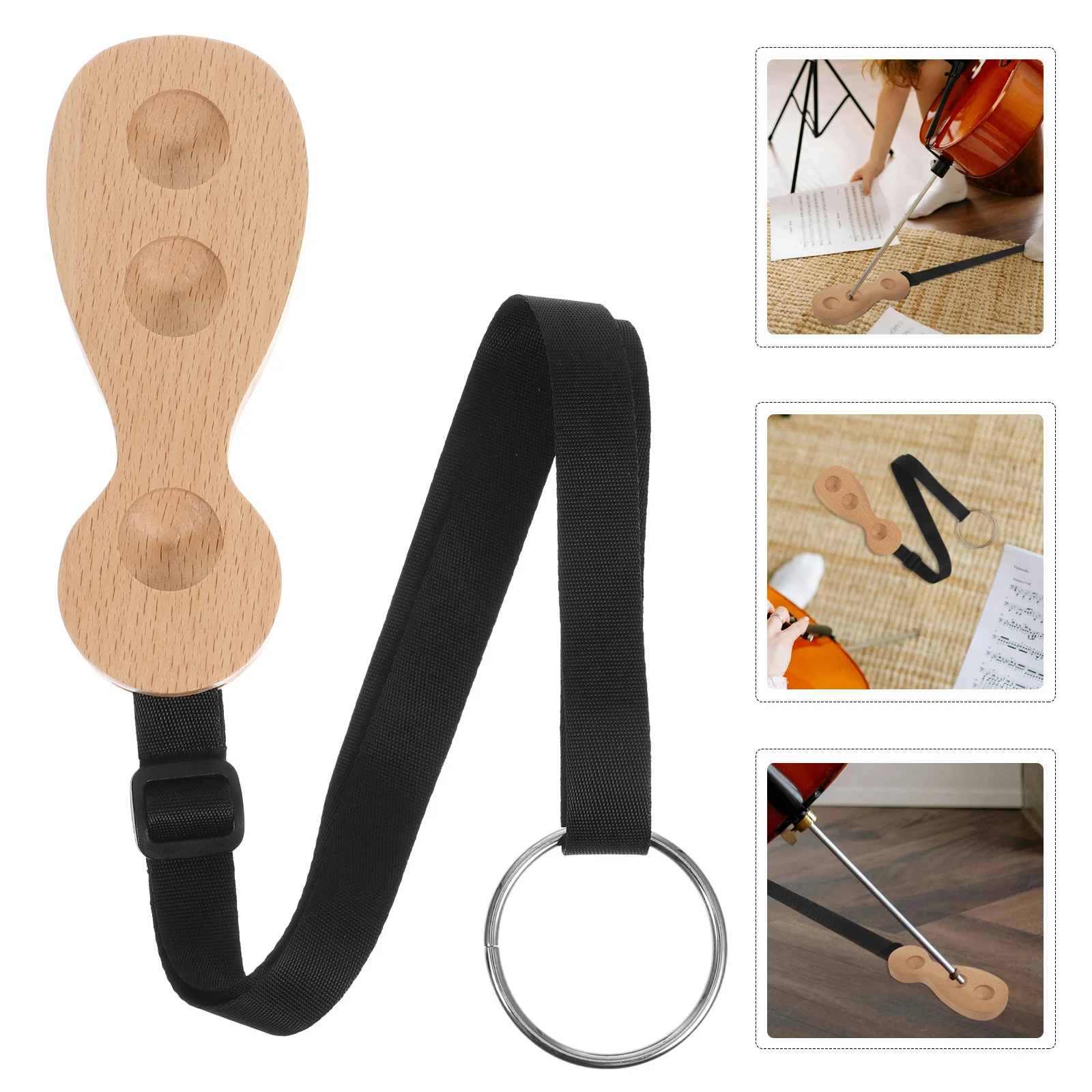 Cello Nonslip Mat Adjustable Thick Wood Endpin Anchor Rest for Floor Protection Anti-Skid Cello Accessories Endpin Holder Stand
Cello Nonslip Mat Adjustable Thick Wood Endpin Anchor Rest for Floor Protection Anti-Skid Cello Accessories Endpin Holder Stand