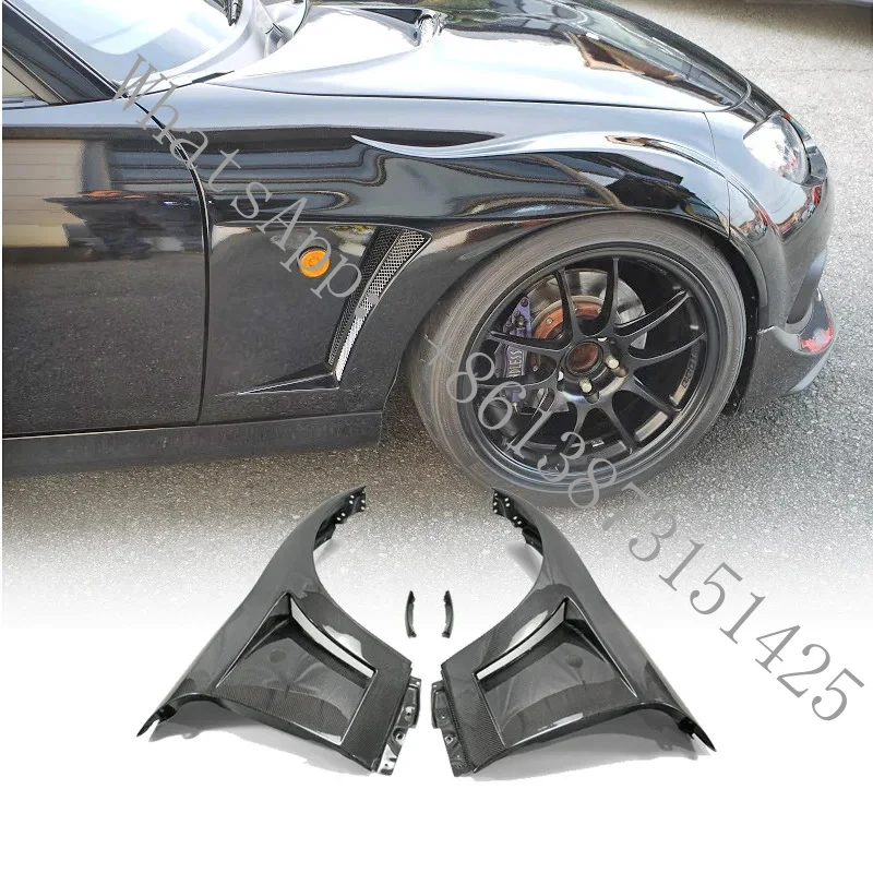 Suitable MX-5 Miata NC Roadster (Soft Top/PRHT) Vary Style Carbon Fiber Wide Front Side Vent
Suitable MX-5 Miata NC Roadster (Soft Top/PRHT) Vary Style Carbon Fiber Wide Front Side Vent