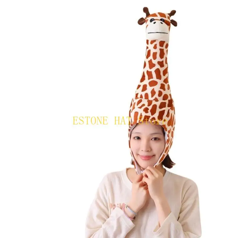 49MF 3D Жираф Животное Шляпа Плюшевые Головные Уборы День Рождения Шляпа Ролевые Игры Костюм Шапки
49MF 3D Жираф Животное Шляпа Плюшевые Головные Уборы День Рождения Шляпа Ролевые Игры Костюм Шапки