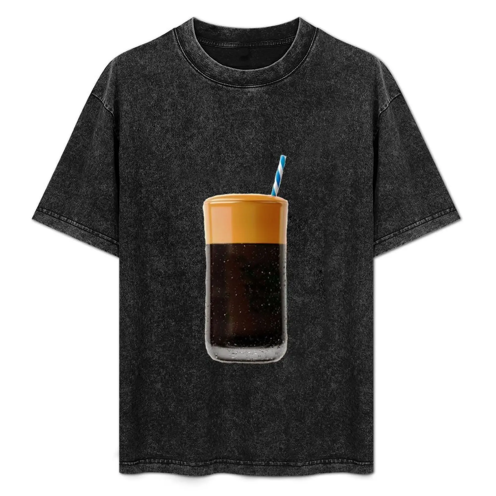 Frappe coffee Greek iced coffee drink thessaloniki T-Shirt summer clothes summer 2025 mens cotton t shirts
Frappe coffee Greek iced coffee drink thessaloniki T-Shirt summer clothes summer 2025 mens cotton t shirts
