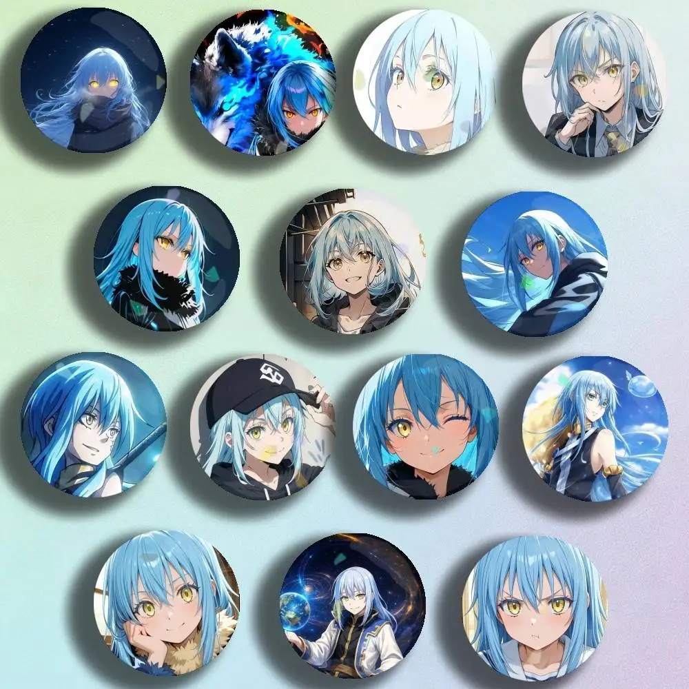 S-Slime Anime R-Rimuru T-Tempest-RT Badge Stage Brooches on Backpack Handmade Round Enamel Pins for Jewelry Gift Bag Accessory
S-Slime Anime R-Rimuru T-Tempest-RT Badge Stage Brooches on Backpack Handmade Round Enamel Pins for Jewelry Gift Bag Accessory