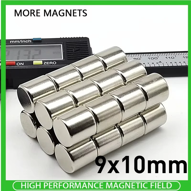 5~100PCS 9x10mm Powerful Magnets 9mmX10mm Permanent Round Magnet Neodymium Magnetic Strong Magnets 9*10mm Magnetic
5~100PCS 9x10mm Powerful Magnets 9mmX10mm Permanent Round Magnet Neodymium Magnetic Strong Magnets 9*10mm Magnetic