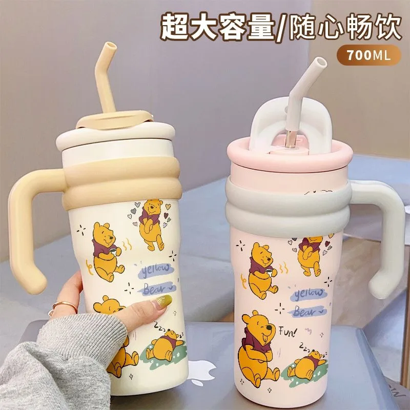 Disney Winnie The Pooh Large Capacity High-Looking Big Mac Straw Insulated and Cold Cup for Men and Women Outdoor Work
Disney Winnie The Pooh Large Capacity High-Looking Big Mac Straw Insulated and Cold Cup for Men and Women Outdoor Work