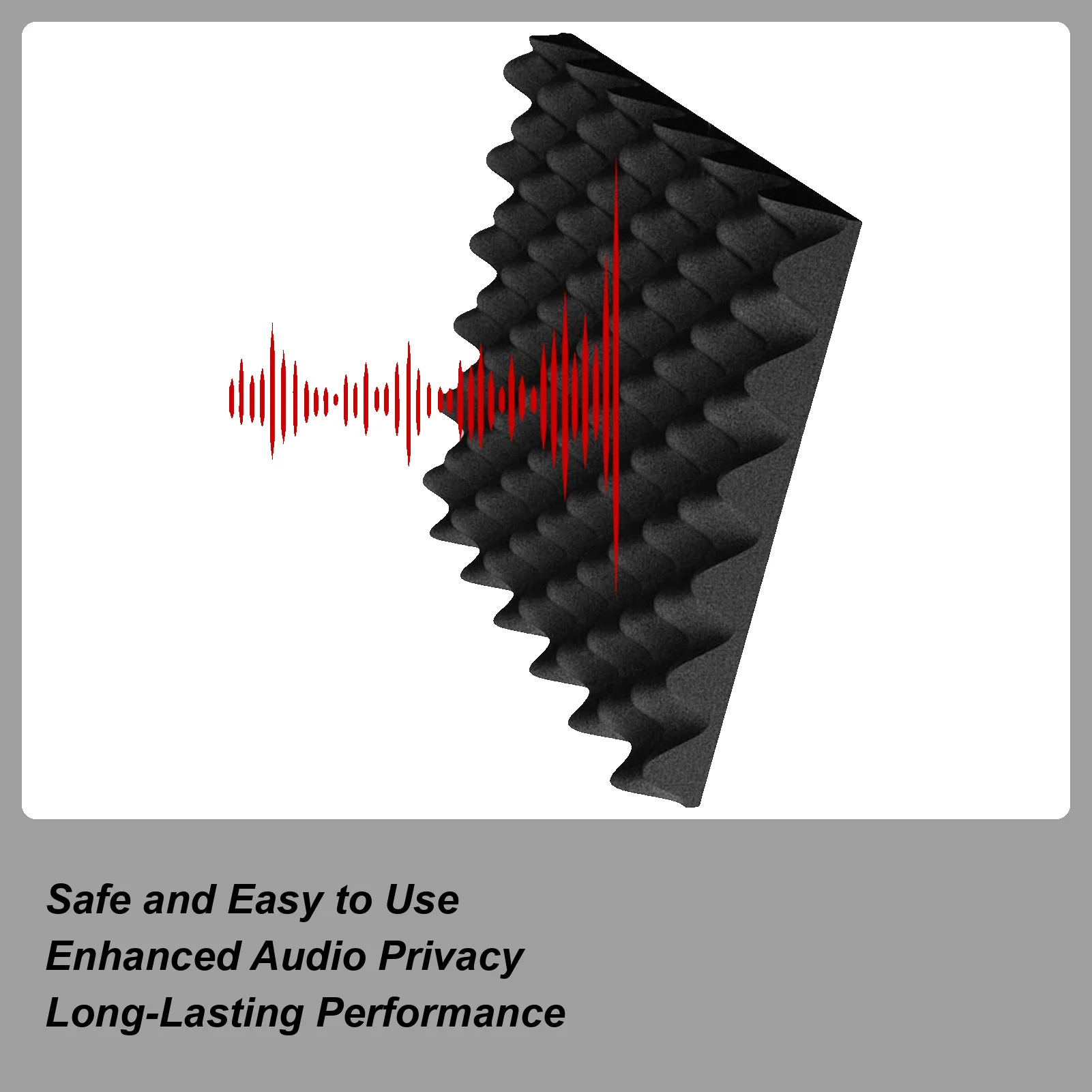 1PC Sound Absorbing Wall Soundproof Foam Sound Absorption Noise Insulation Mat Wall Panels Insulation Silent For Studio
1PC Sound Absorbing Wall Soundproof Foam Sound Absorption Noise Insulation Mat Wall Panels Insulation Silent For Studio