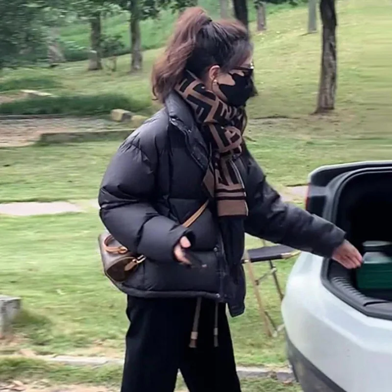 Winter New Down Cotton Clothing Fashion Cotton-padded Jacket Bread Clothing Women Loose Thickened Coat
Winter New Down Cotton Clothing Fashion Cotton-padded Jacket Bread Clothing Women Loose Thickened Coat