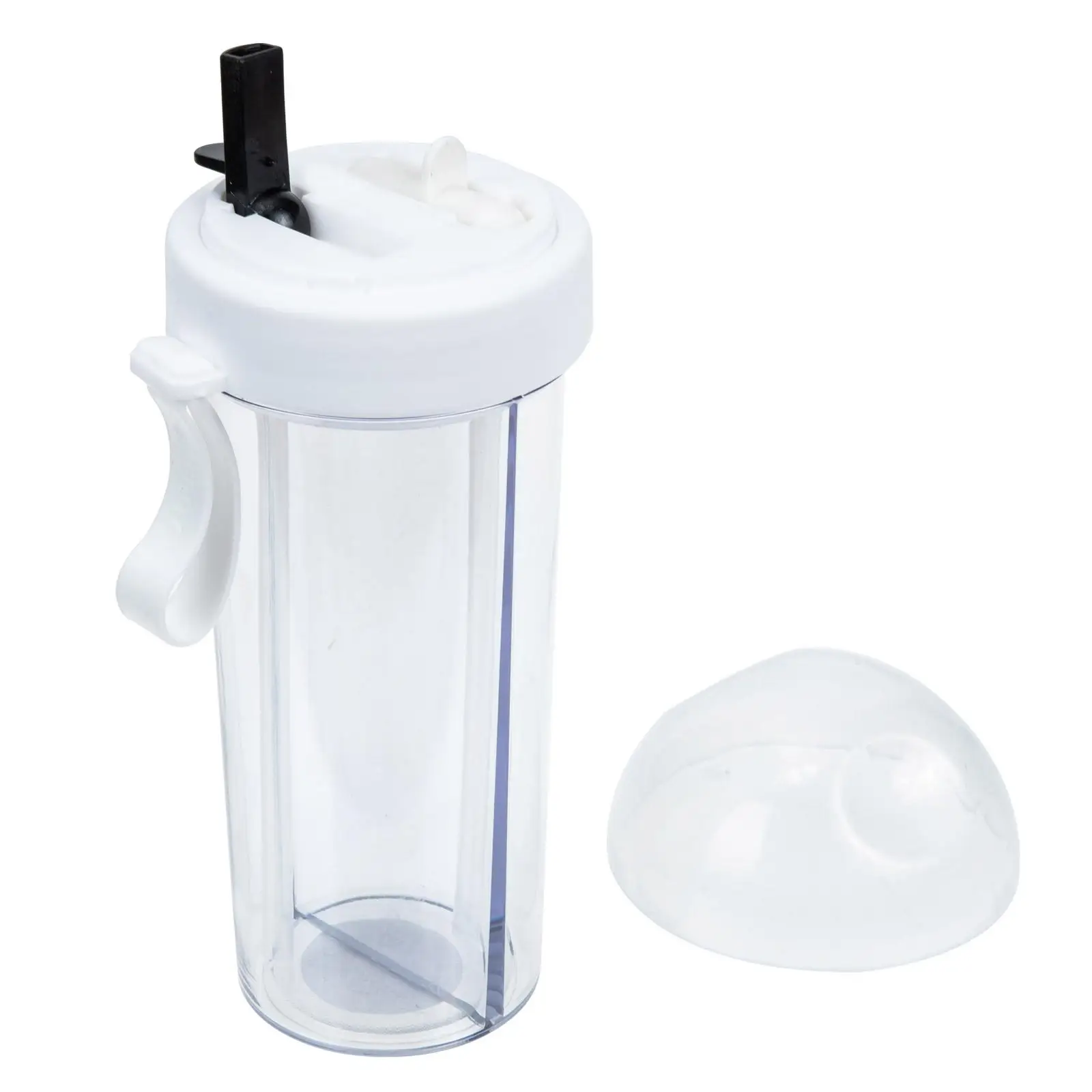 Double Drinking Cup Dual Water Bottle Sports Plastic Lovers Coffee Tea Milk Straw Cover Sealing Dust Proof Bottle
Double Drinking Cup Dual Water Bottle Sports Plastic Lovers Coffee Tea Milk Straw Cover Sealing Dust Proof Bottle
