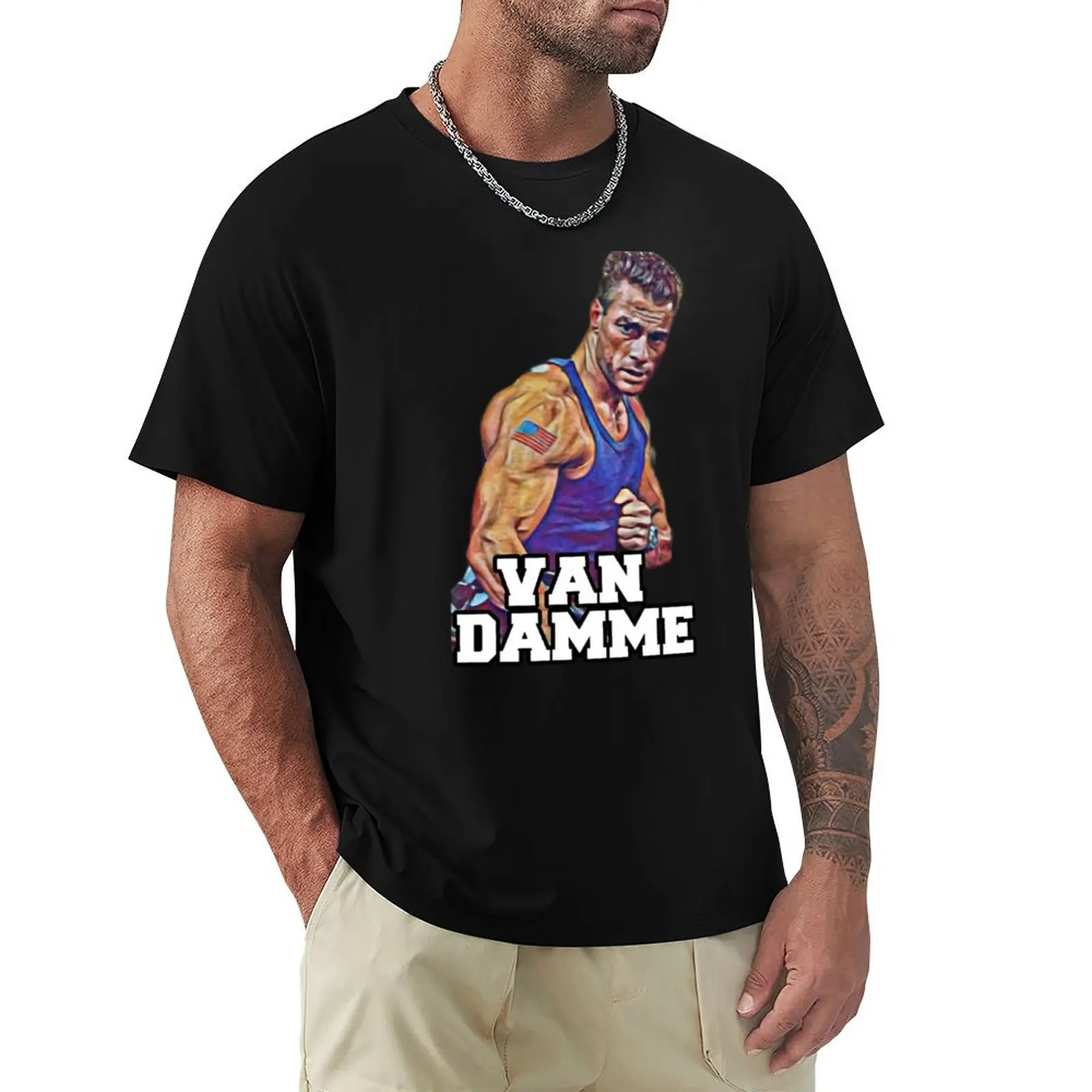 Jean-Claude Van Damme T-Shirt Big Size Crew Neck T-Shirt
Jean-Claude Van Damme T-Shirt Big Size Crew Neck T-Shirt