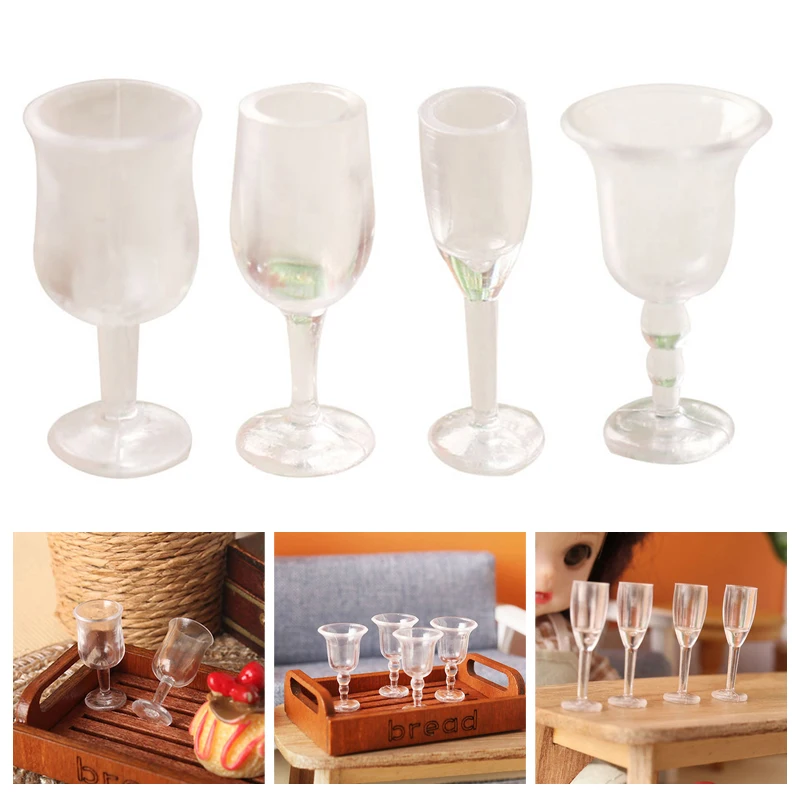 4PCS 1/12 Dollhouse Miniature Wine Bottle Glass Model for BJD DollHouse Kitchen Restaurant Decor Accessories Toy
4PCS 1/12 Dollhouse Miniature Wine Bottle Glass Model for BJD DollHouse Kitchen Restaurant Decor Accessories Toy