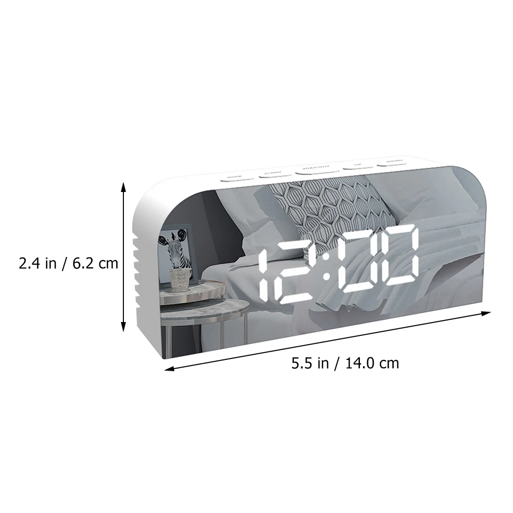 LED Alarm Clock Large Digital Bedside Abs Desk Adjustable Brightness Compact Clock Simple Operation High Quality Nap Function
LED Alarm Clock Large Digital Bedside Abs Desk Adjustable Brightness Compact Clock Simple Operation High Quality Nap Function