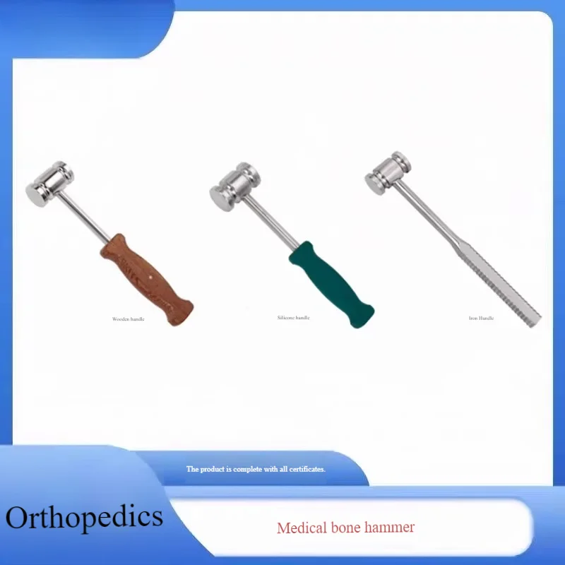 Veterinary Orthopedic Mallet Set | Wood/Metal/Silicone Handles | 300-600g Impact Options | Small Animal Surgical Hammer
Veterinary Orthopedic Mallet Set | Wood/Metal/Silicone Handles | 300-600g Impact Options | Small Animal Surgical Hammer