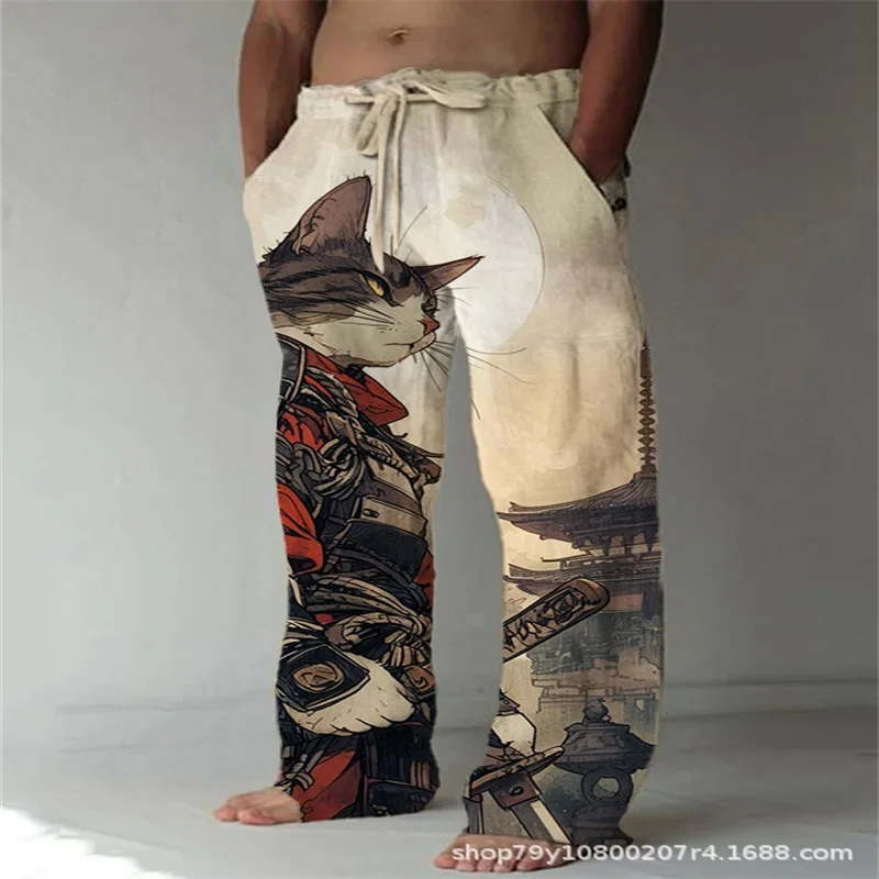 Stylish Men's Retro Ethnic 3d Printed Linen Blend Casual Pants Men's Loose Casual Pocket Pull Rope Tracksuit Pants 2025
Stylish Men's Retro Ethnic 3d Printed Linen Blend Casual Pants Men's Loose Casual Pocket Pull Rope Tracksuit Pants 2025