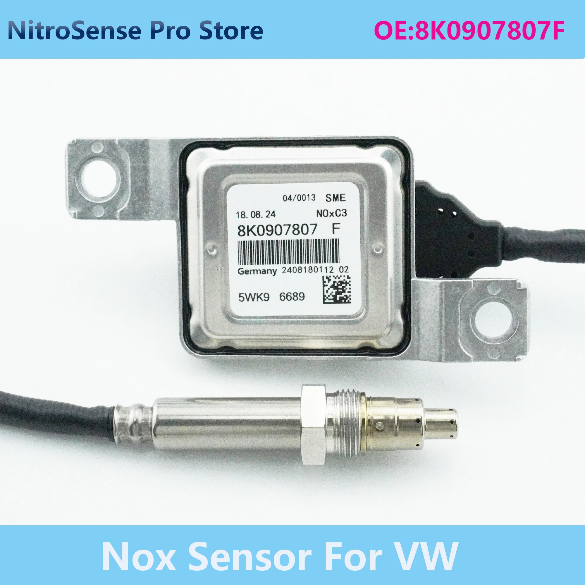 8K0907807K New Nox Sensor Fits For Volkswagen Touareg 11-16 3.0L V6 Diesel 5WK96689 8K0907807D 8K0907807F 8K0907807N
8K0907807K New Nox Sensor Fits For Volkswagen Touareg 11-16 3.0L V6 Diesel 5WK96689 8K0907807D 8K0907807F 8K0907807N