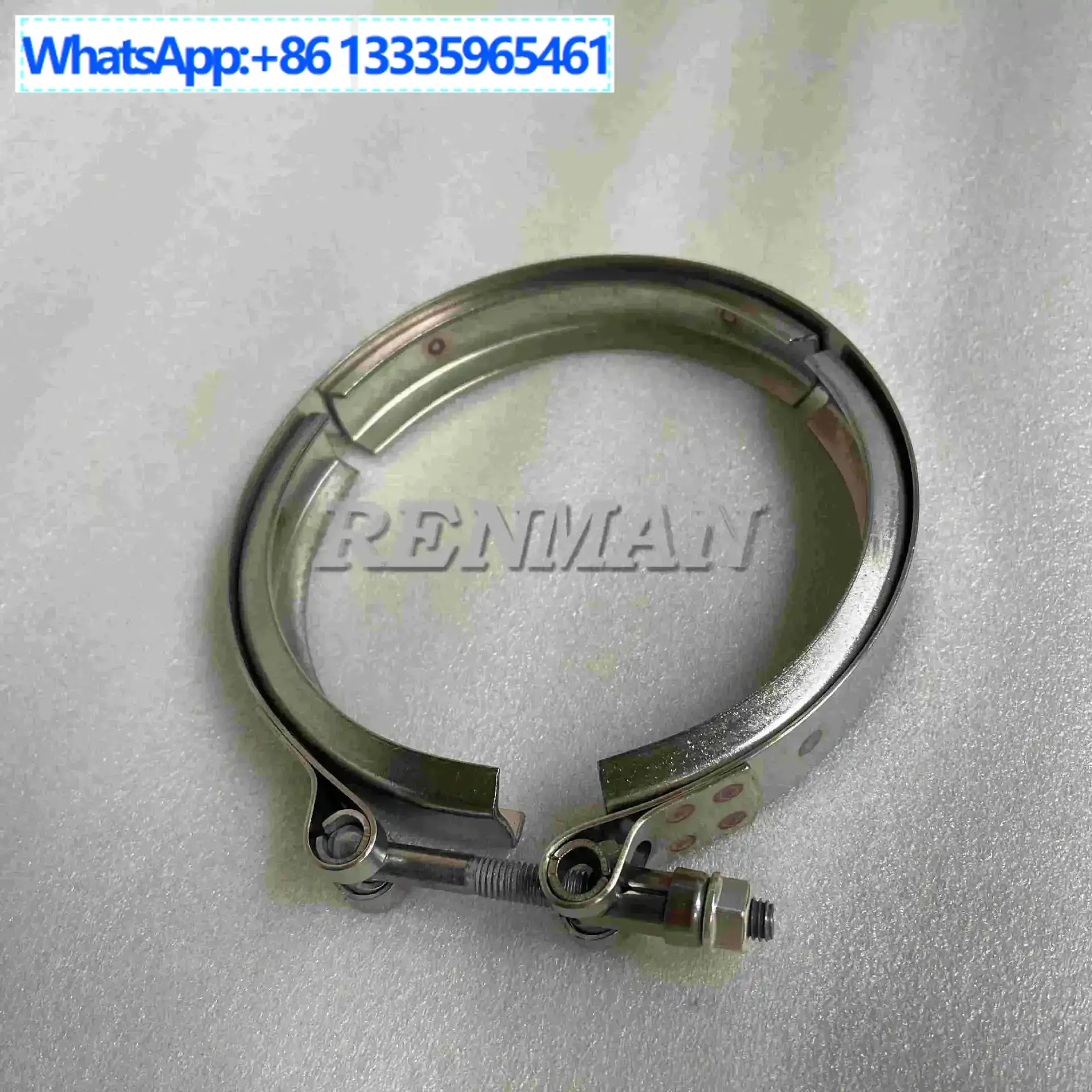 2Pcs Applicable to Cummins Heavy Truck Diesel Engine Parts Cummins M11 Engine V-Clamp 4319817 Hoop
2Pcs Applicable to Cummins Heavy Truck Diesel Engine Parts Cummins M11 Engine V-Clamp 4319817 Hoop