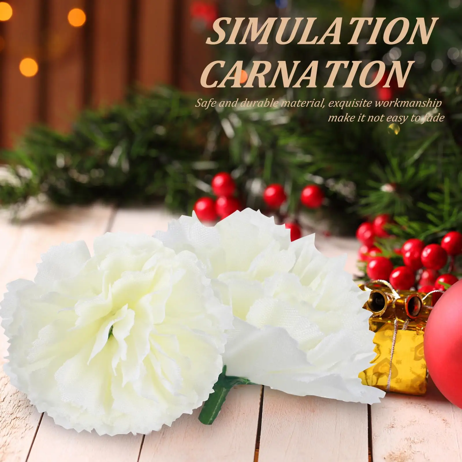 20 Pcs Artificial Flowers Simulation Carnation Bulk Wedding Decor Decorations Beige Mother
20 Pcs Artificial Flowers Simulation Carnation Bulk Wedding Decor Decorations Beige Mother