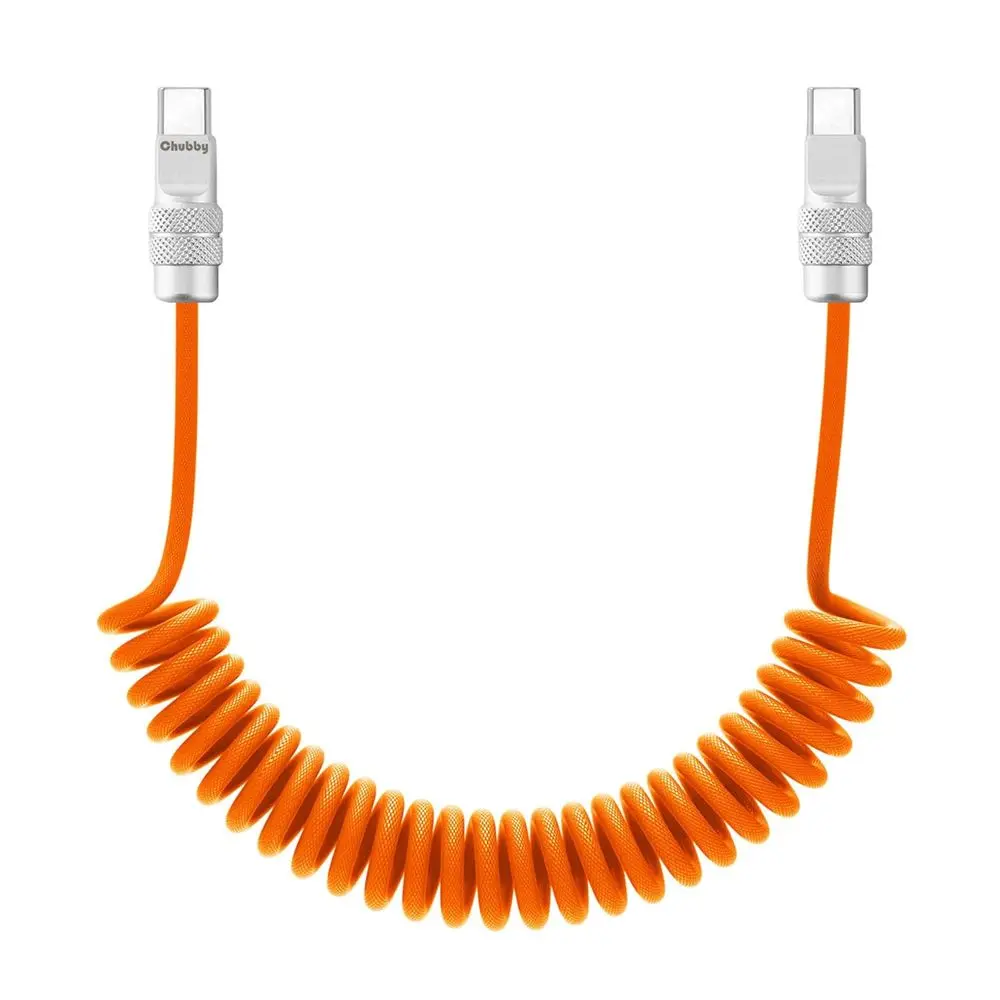 Retractable 240W USB-C Charging Cable, Durable Braided, Compatible with iPad Pro 17-15 Series, Orange, Type-C to Type-C
Retractable 240W USB-C Charging Cable, Durable Braided, Compatible with iPad Pro 17-15 Series, Orange, Type-C to Type-C