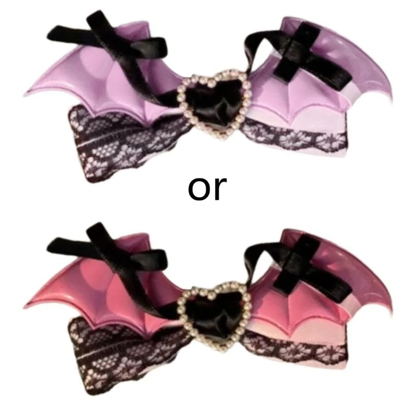 652F Harajuku Hair Clip Halloween Bat Wing Hairpin Side Bangs Clip Hair Barrettes Hair Decors Adult Hair Styling Accessories
652F Harajuku Hair Clip Halloween Bat Wing Hairpin Side Bangs Clip Hair Barrettes Hair Decors Adult Hair Styling Accessories
