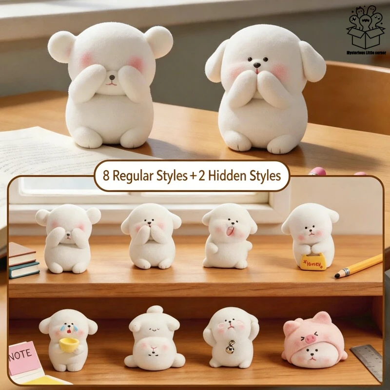 Xiaobais Life Diary Flocked Blind Box Cute Pet Puppy Desktop Decoration Birthday Gift For Women Cute Flocked Home Decor Ornament
Xiaobais Life Diary Flocked Blind Box Cute Pet Puppy Desktop Decoration Birthday Gift For Women Cute Flocked Home Decor Ornament