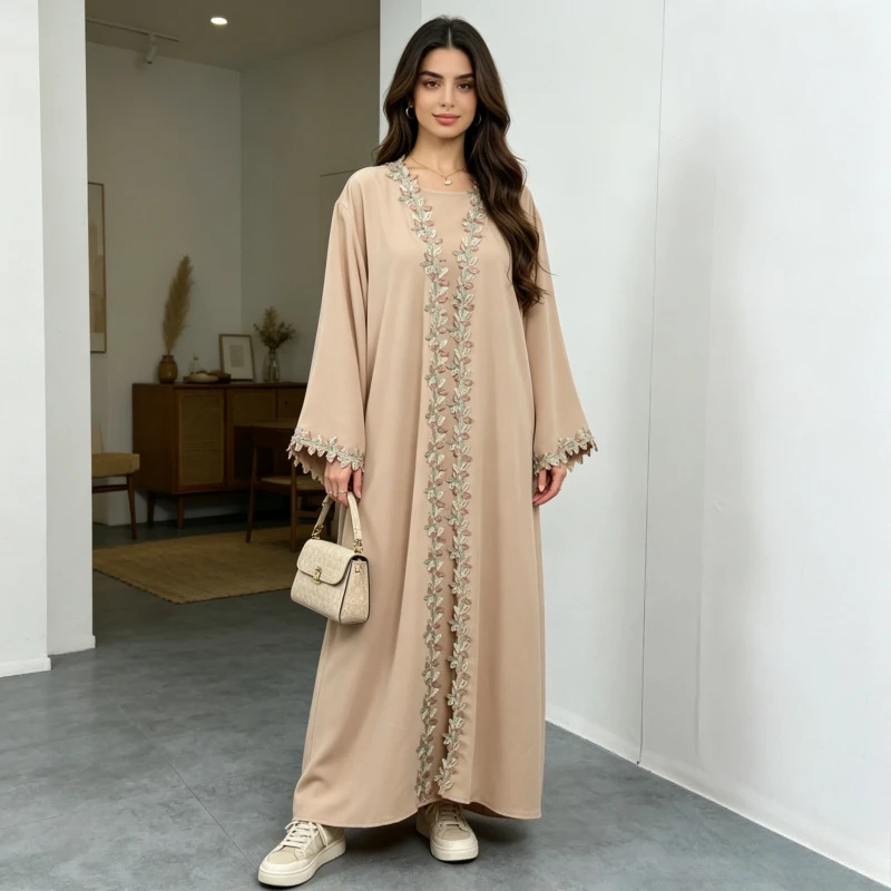 Abaya Dress Women Eid Muslim Embroidery Cardigan Robe Ramadan Party Dresses Jalabiya Dubai Islam Abayas Morocco Vestidos Kaftan
Abaya Dress Women Eid Muslim Embroidery Cardigan Robe Ramadan Party Dresses Jalabiya Dubai Islam Abayas Morocco Vestidos Kaftan
