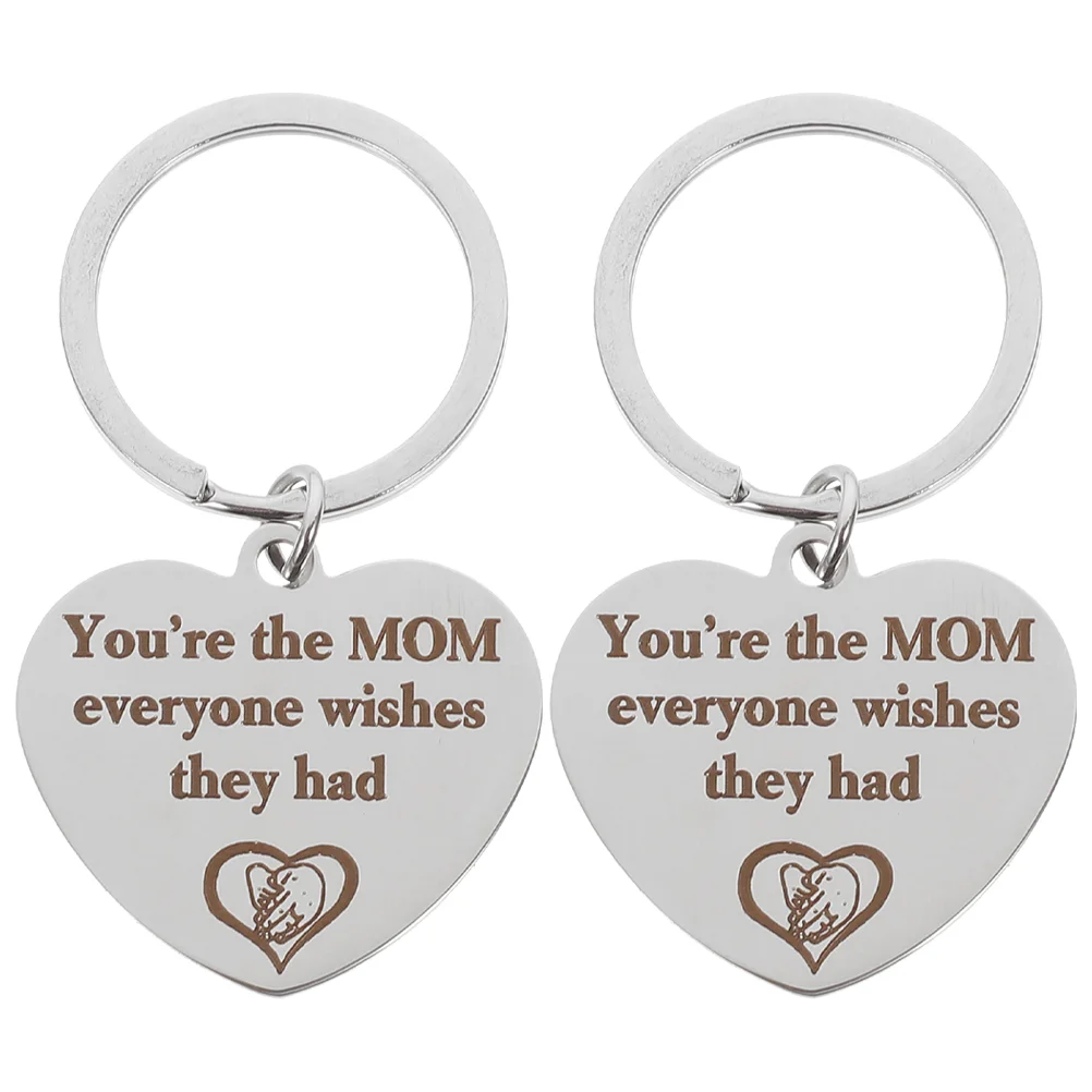 2pcs Heart Shaped Keychain Metal Portable for Bag Purse Jewelry Mothers Day Birthday Gifts Keychain Pendant
2pcs Heart Shaped Keychain Metal Portable for Bag Purse Jewelry Mothers Day Birthday Gifts Keychain Pendant