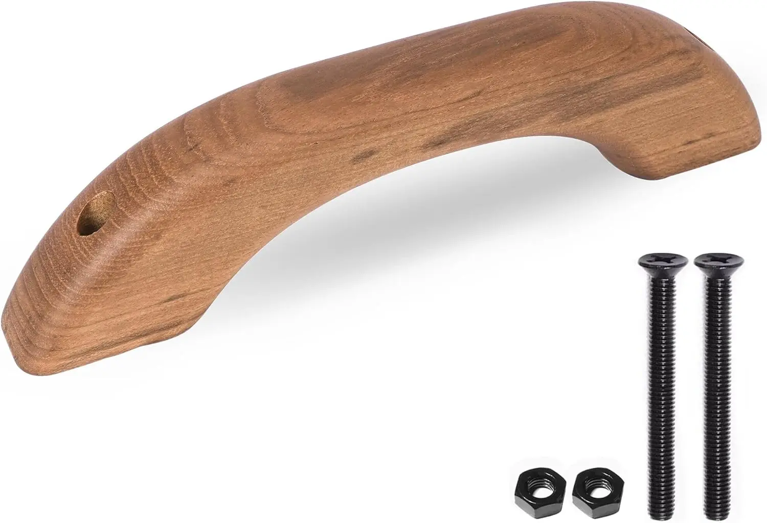 Teak Wood Grab Handrail for Boat RV 9.25" Stainless Hardware
Teak Wood Grab Handrail for Boat RV 9.25" Stainless Hardware