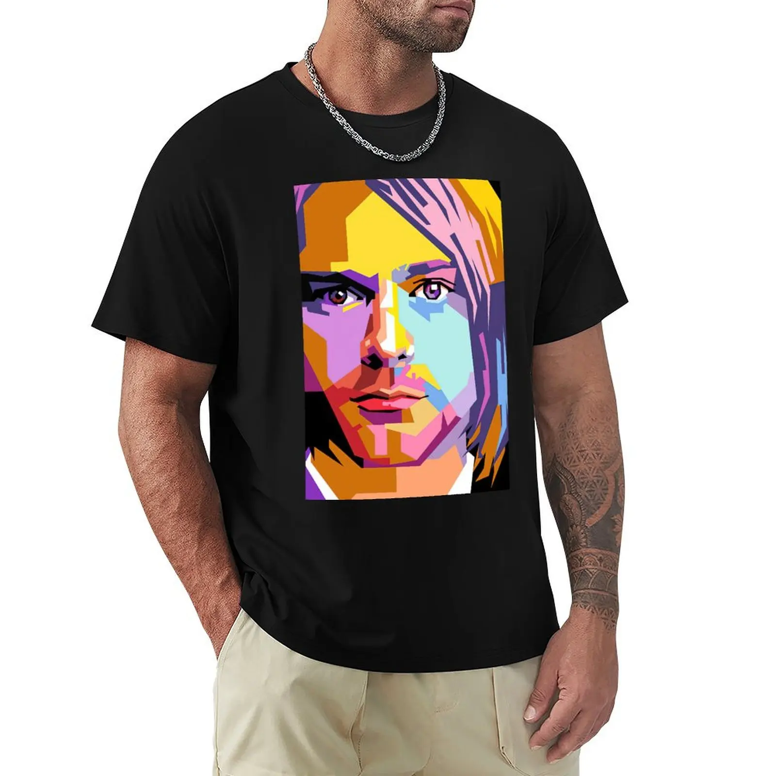 kurt-cobain-pop-art-ahmad-nusyirwan T-Shirt Vintage Print Crew Neck Tee
kurt-cobain-pop-art-ahmad-nusyirwan T-Shirt Vintage Print Crew Neck Tee