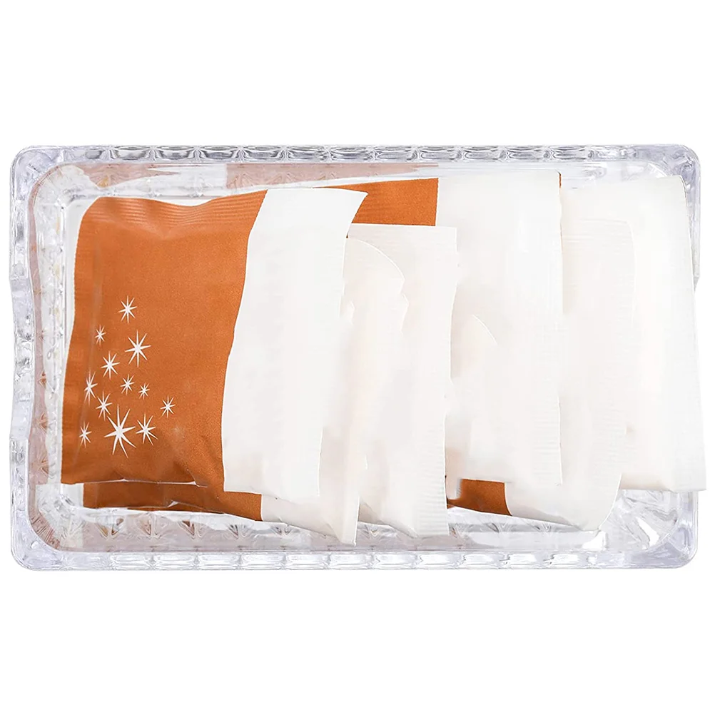 4Pcs Small Storage Box Acrylic Tea Organizer for Drawer Desktop Cabinet Hold Sugar Bags Coffee Creamer Tidy Your Beverage
4Pcs Small Storage Box Acrylic Tea Organizer for Drawer Desktop Cabinet Hold Sugar Bags Coffee Creamer Tidy Your Beverage