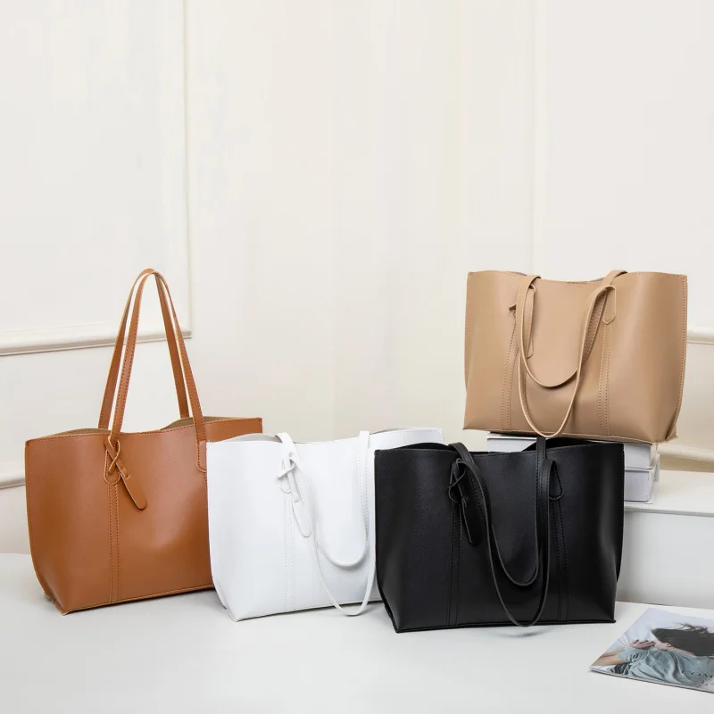 2025 autumn and winter new Korean style trendy simple large capacity soft leather tote bag for women's casual versatile shoulder
2025 autumn and winter new Korean style trendy simple large capacity soft leather tote bag for women's casual versatile shoulder