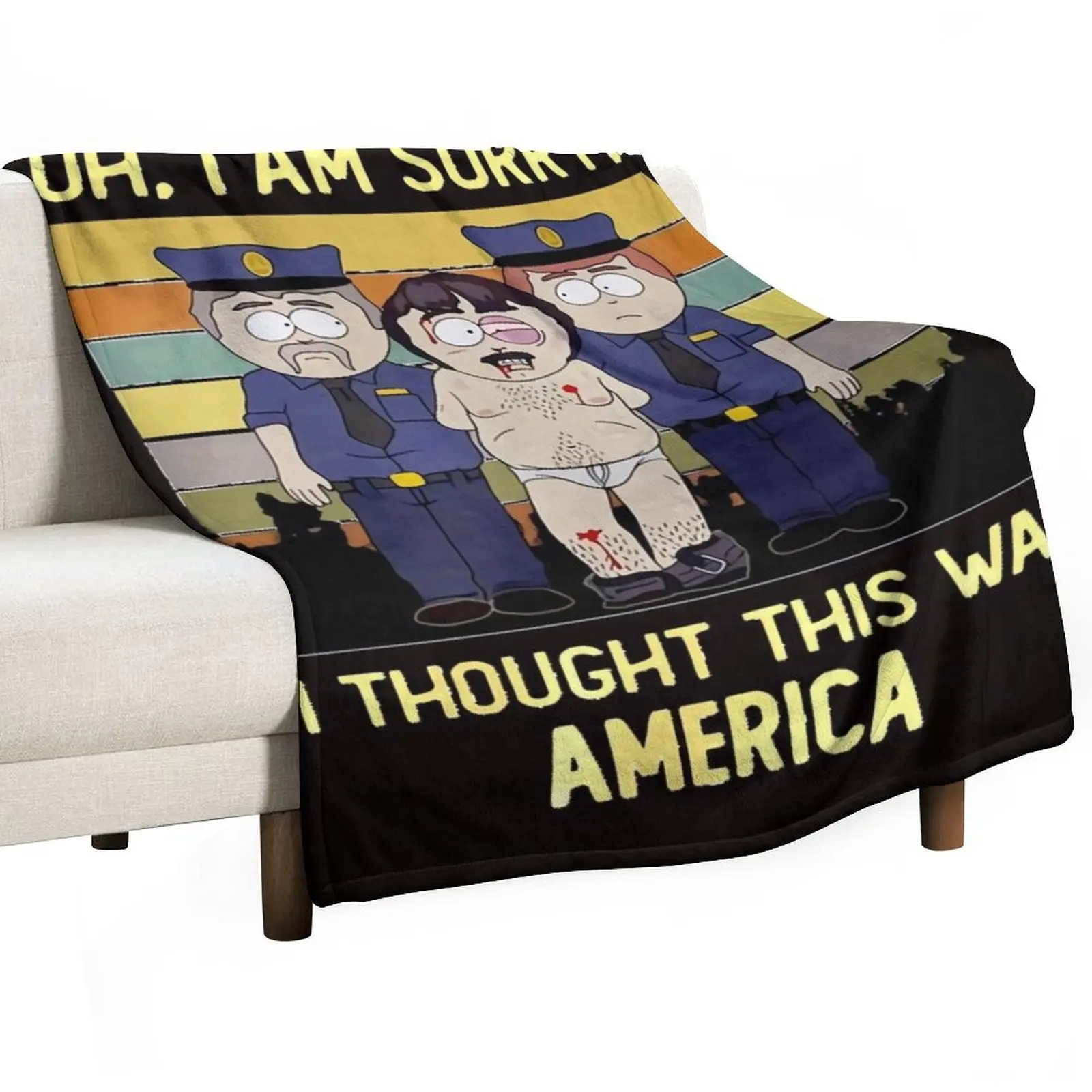 Randy Marsh oh im Sorry i Thought This was America Vintage Throw Blanket Warm warm winter Fashion Sofas Kid'S Blankets
Randy Marsh oh im Sorry i Thought This was America Vintage Throw Blanket Warm warm winter Fashion Sofas Kid'S Blankets