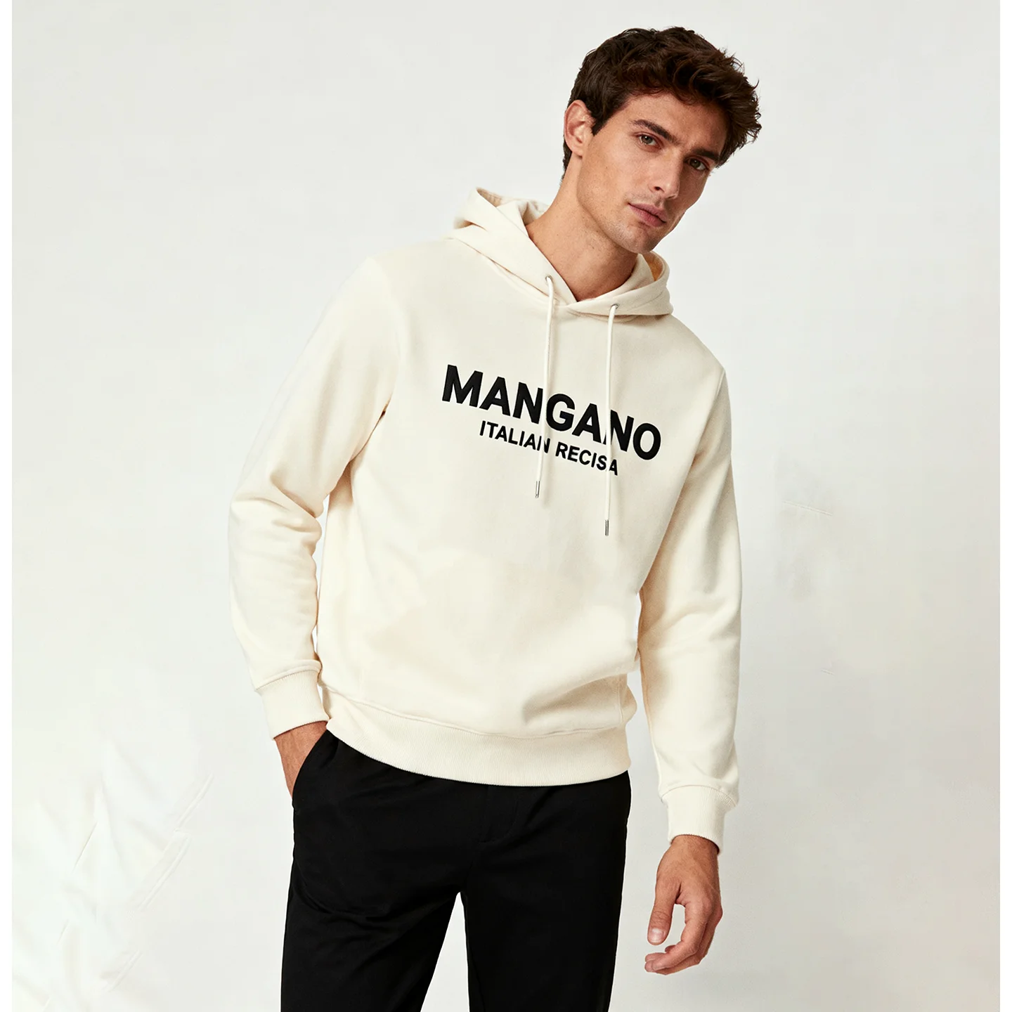 High-End Wool Cotton Blend Loose Fit Hoodie Sweatirt with Letter Print Autumn Winter Casual Faion Streetwear for Men And ...
High-End Wool Cotton Blend Loose Fit Hoodie Sweatirt with Letter Print Autumn Winter Casual Faion Streetwear for Men And ...