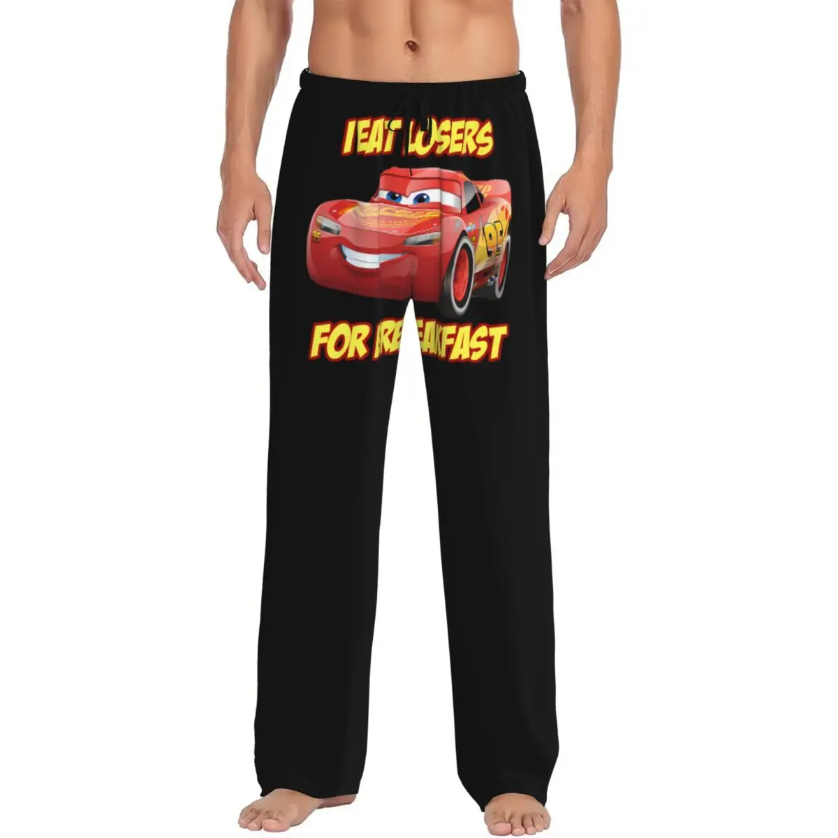 Custom Pixar Cars Lightning Mcqueen Pajama Pants Sleepwear Men's Elastic Waistband Sleep Lounge Bottoms with Pockets
Custom Pixar Cars Lightning Mcqueen Pajama Pants Sleepwear Men's Elastic Waistband Sleep Lounge Bottoms with Pockets