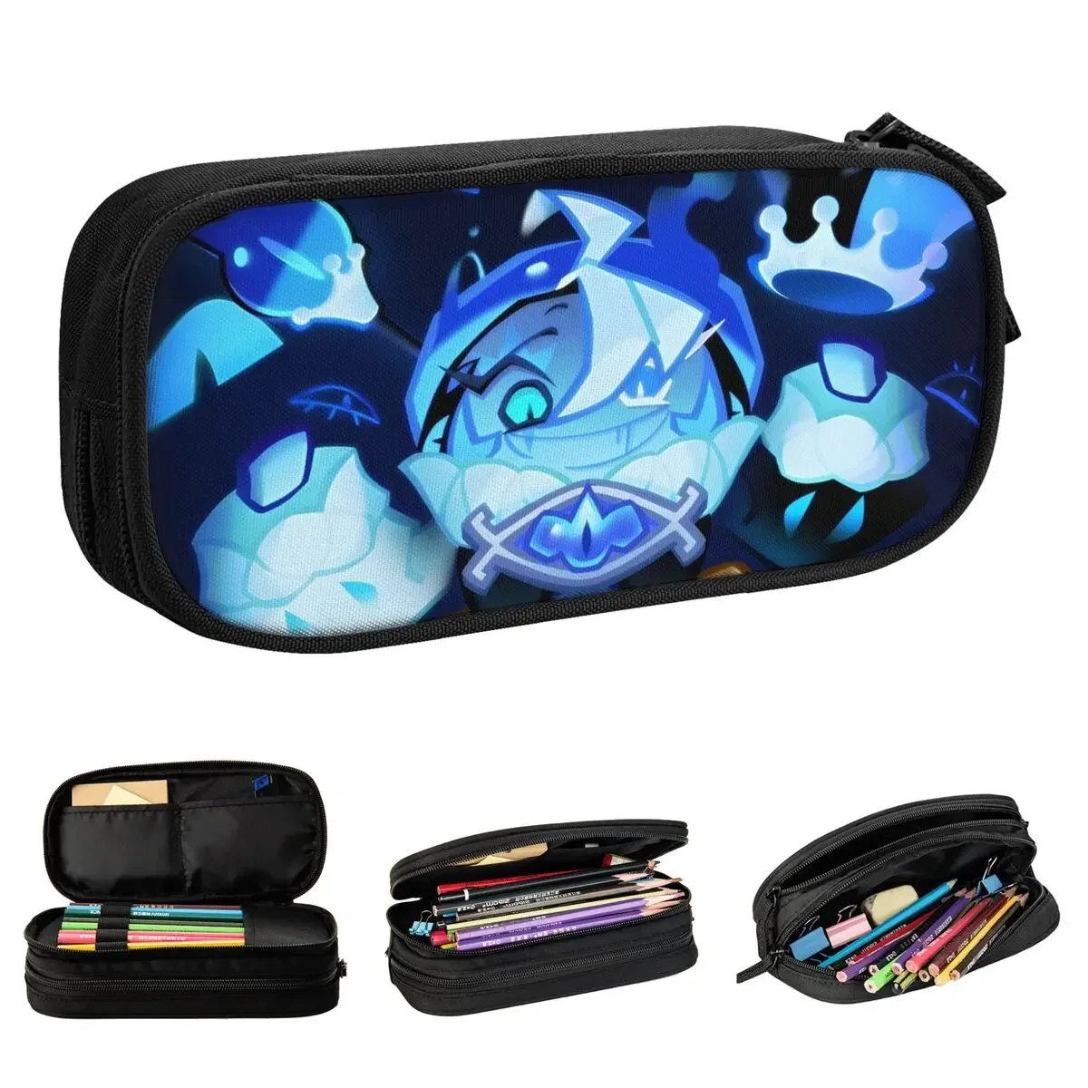 Lovely Shadow Milk Cookie Run Kingdom Pencil Cases Cute Cartoon Anime Pencilcases Pen for Student Bags Office Gift Stationery
Lovely Shadow Milk Cookie Run Kingdom Pencil Cases Cute Cartoon Anime Pencilcases Pen for Student Bags Office Gift Stationery