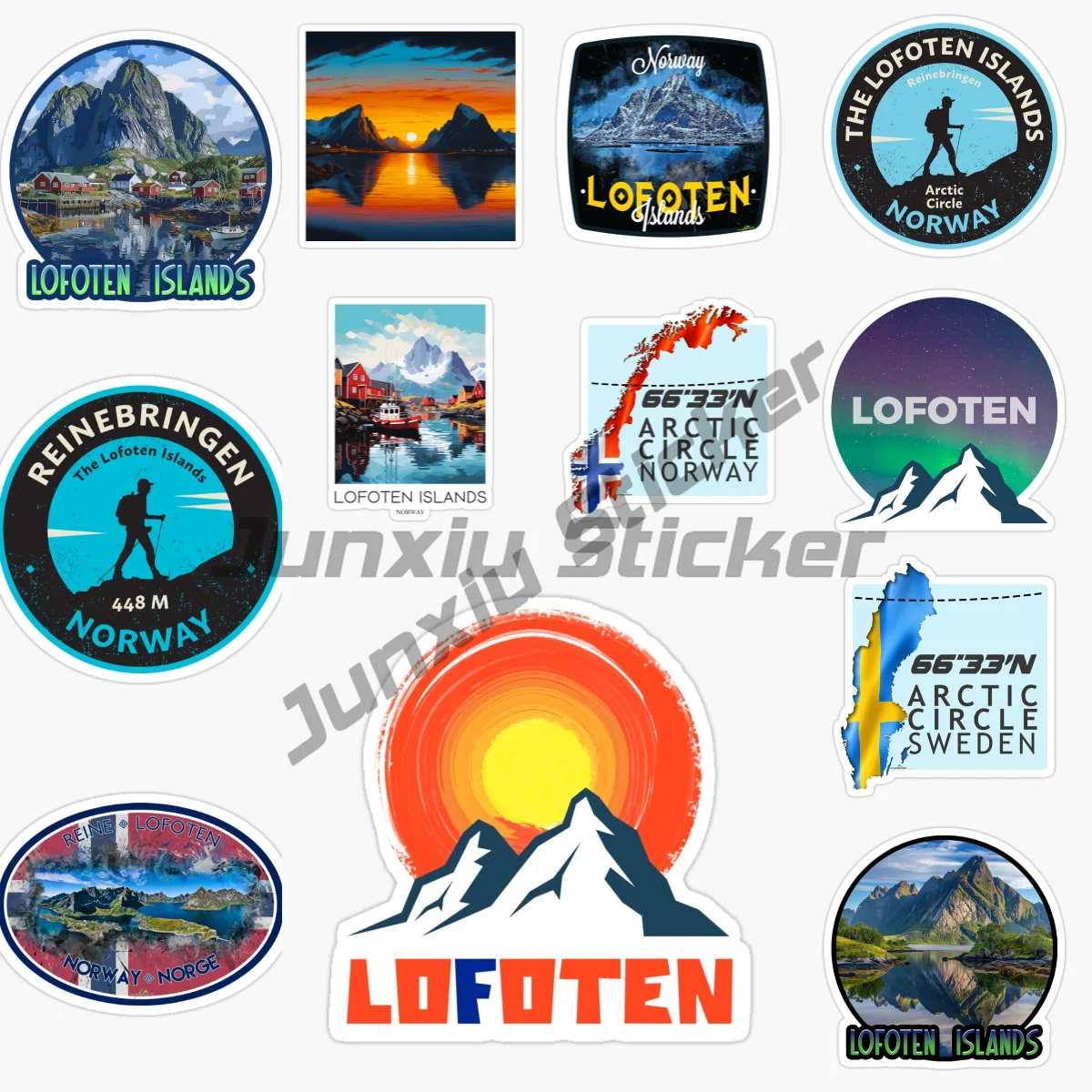 LOFOTEN NORWAY Beautiful Scenery Car Sticker Window Car Motorcycle Wall Room Camper Van Off-road Vinyl Self-adhesive Stickers
LOFOTEN NORWAY Beautiful Scenery Car Sticker Window Car Motorcycle Wall Room Camper Van Off-road Vinyl Self-adhesive Stickers