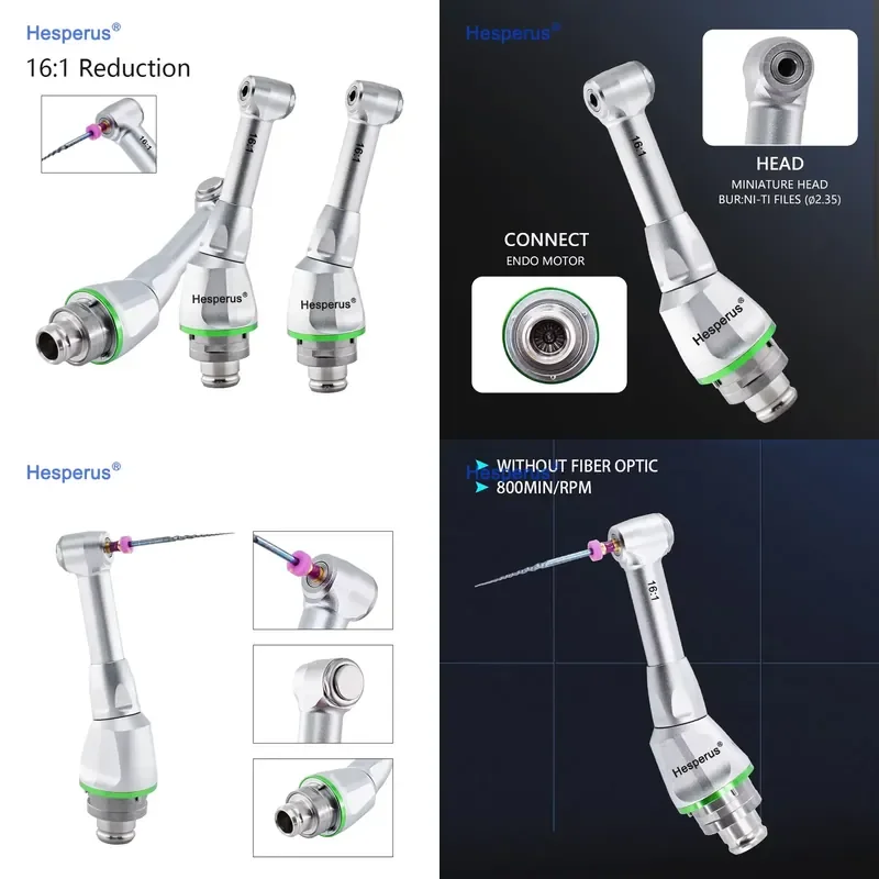 2026 16:1 Reduction Contra Angle Handpiece Head Push Button for Wireless Endo Motor
2026 16:1 Reduction Contra Angle Handpiece Head Push Button for Wireless Endo Motor