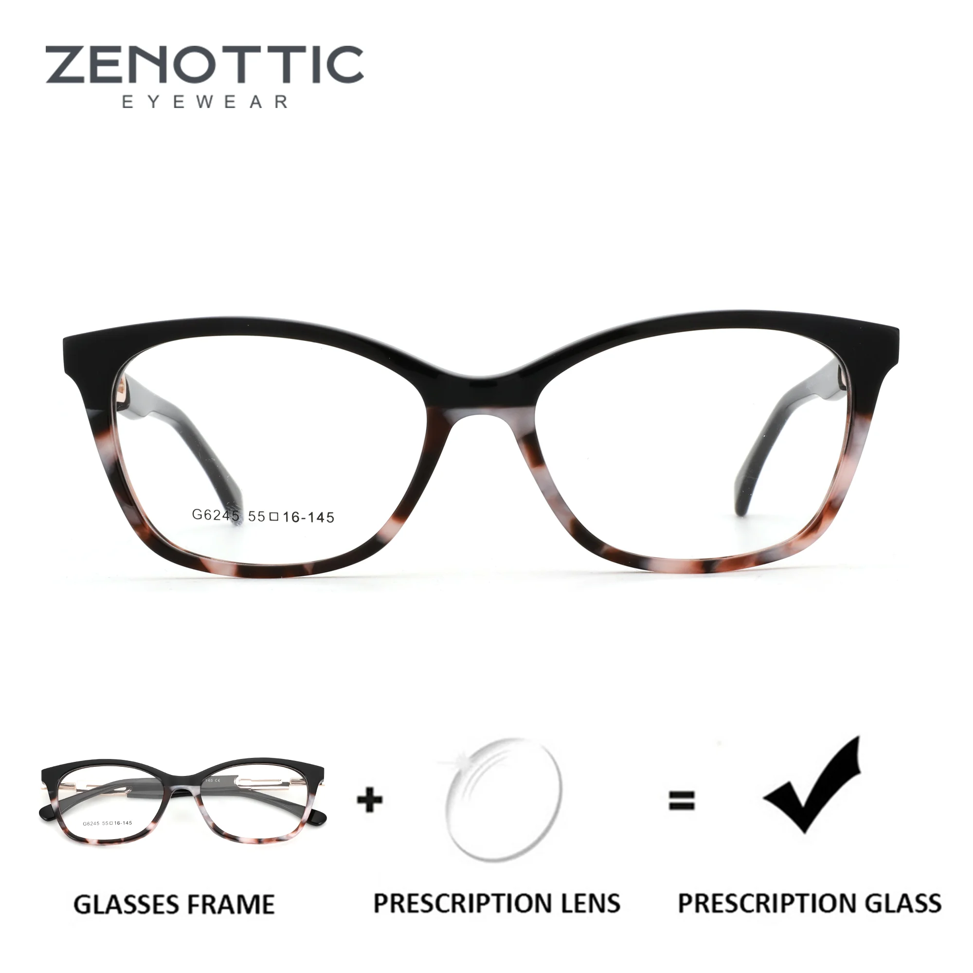 ZENOTTIC (L Size) New Arrivals Woman Butterfly Prescription Glasses Acetate Optical Eyeglasses for Anti Blue Light Photochromic
ZENOTTIC (L Size) New Arrivals Woman Butterfly Prescription Glasses Acetate Optical Eyeglasses for Anti Blue Light Photochromic