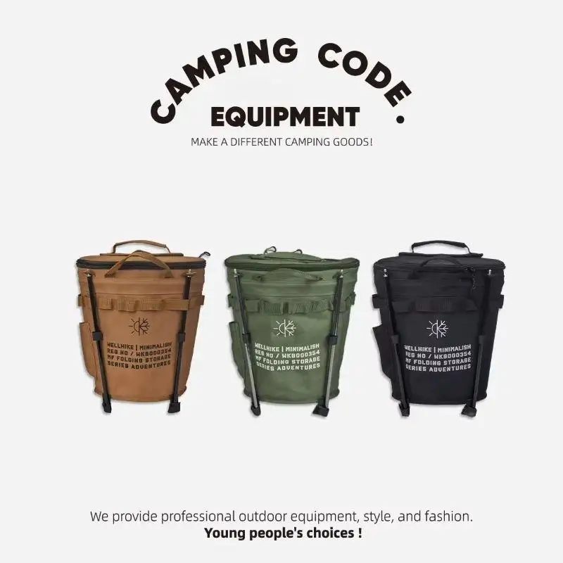 Foldable Storage Bucket, Outdoor Camping Ice Bucket, Portable Storage Bucket with Support, Picnic Insulated Refrigerated Bag
Foldable Storage Bucket, Outdoor Camping Ice Bucket, Portable Storage Bucket with Support, Picnic Insulated Refrigerated Bag