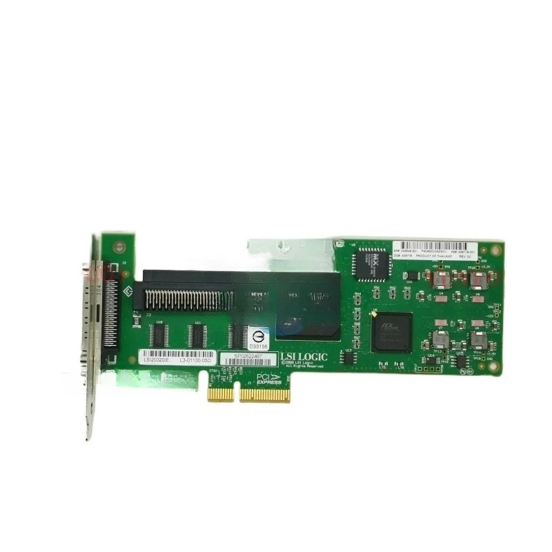 LSI Logic SCSI LVD/SE Controller PCI Express X4 LSI20320IE 439946-001 Tested