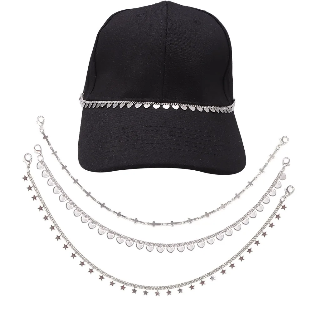 Hat Chain Versatile Retro Minimalist Metal Chain Trendy Hip Hop American Style Hat Decor Accessories Fashion Headwear Hat Chain
Hat Chain Versatile Retro Minimalist Metal Chain Trendy Hip Hop American Style Hat Decor Accessories Fashion Headwear Hat Chain