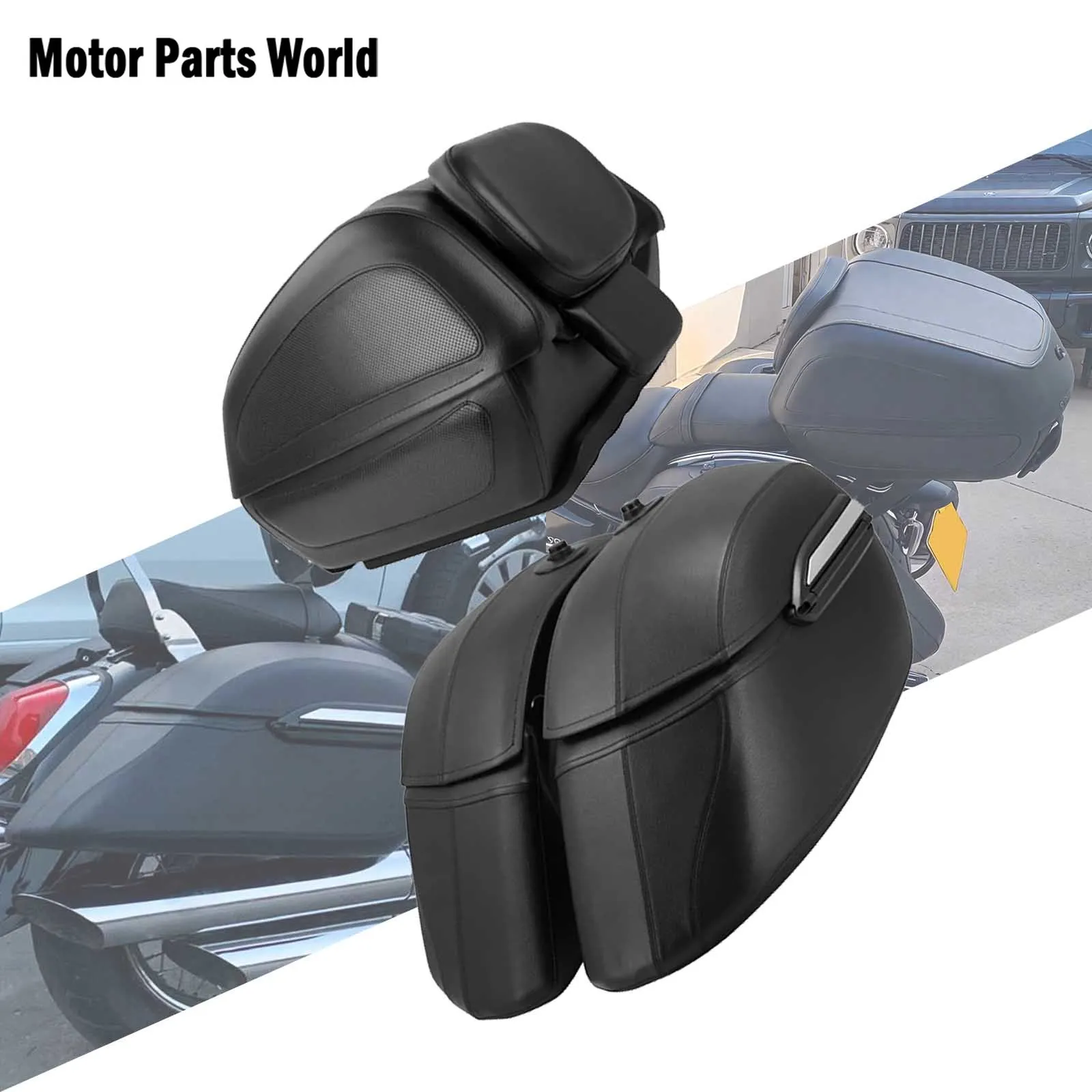Motorcycle Saddlebags Hard Side Bag Storage Rear Top Tool Box Trunk Luggage For Harley For Yamaha For Honda For BMW For Kawasaki
Motorcycle Saddlebags Hard Side Bag Storage Rear Top Tool Box Trunk Luggage For Harley For Yamaha For Honda For BMW For Kawasaki