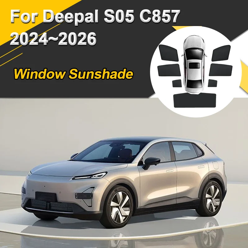 Car Sun Shades For Deepal S05 2024~2026 C857 Sunshades Heat Insulation Window Curtains Mesh Windshield Visors Auto Accessories
Car Sun Shades For Deepal S05 2024~2026 C857 Sunshades Heat Insulation Window Curtains Mesh Windshield Visors Auto Accessories