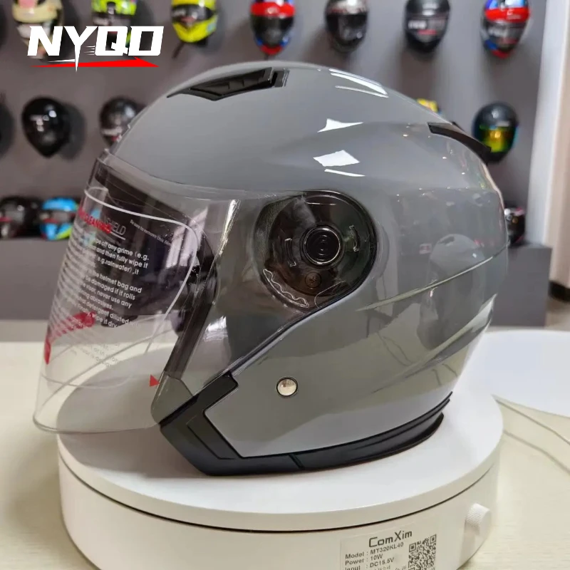 Мотошлем-полумаска с двойным визором, вентилируемый, унисекс, для уличной езды, всесезонный, cascos para moto 범블비헬맷
Мотошлем-полумаска с двойным визором, вентилируемый, унисекс, для уличной езды, всесезонный, cascos para moto 범블비헬맷