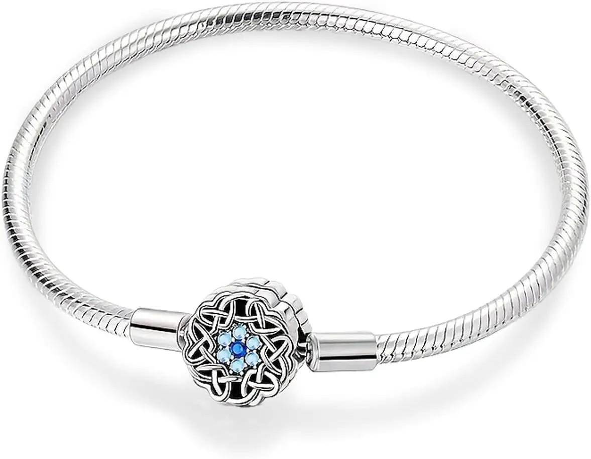 925 Sterling Silver Charm Bracelet for Pandora Charms, Heart Lock & Key Snake Chain Bracelet with 5A Cubic Zirconia, Fit Any Cha
925 Sterling Silver Charm Bracelet for Pandora Charms, Heart Lock & Key Snake Chain Bracelet with 5A Cubic Zirconia, Fit Any Cha